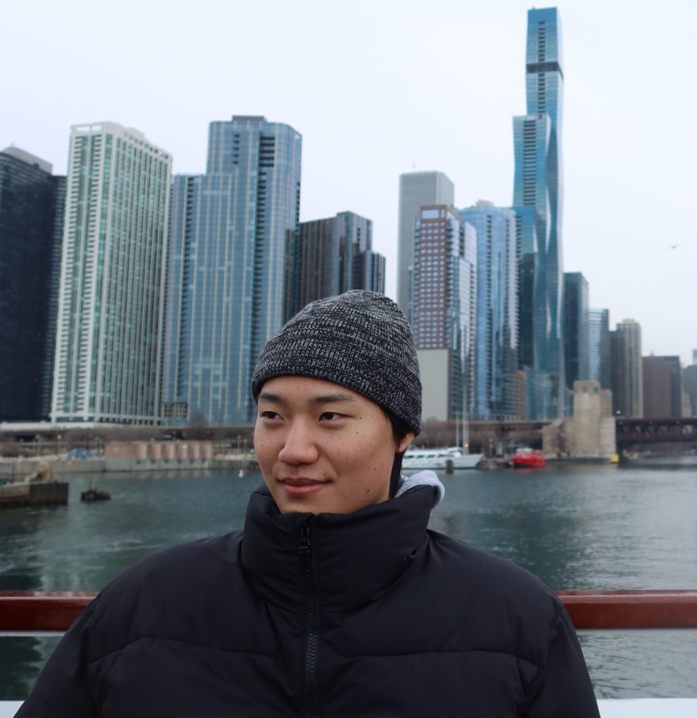 chicago boat tour beanie cropped